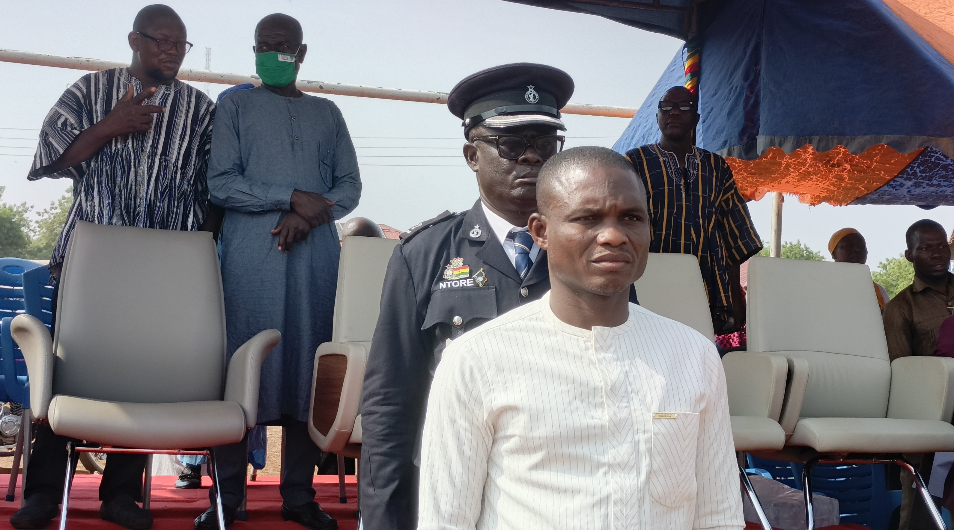 DCE: Hon Adamu Sayibu, Took the Salut at the 69th Match pass 2026 At Funsi Park on the Theme:Building Prosperity, Restoring Hope. 69th Match pass 2026• March 2026