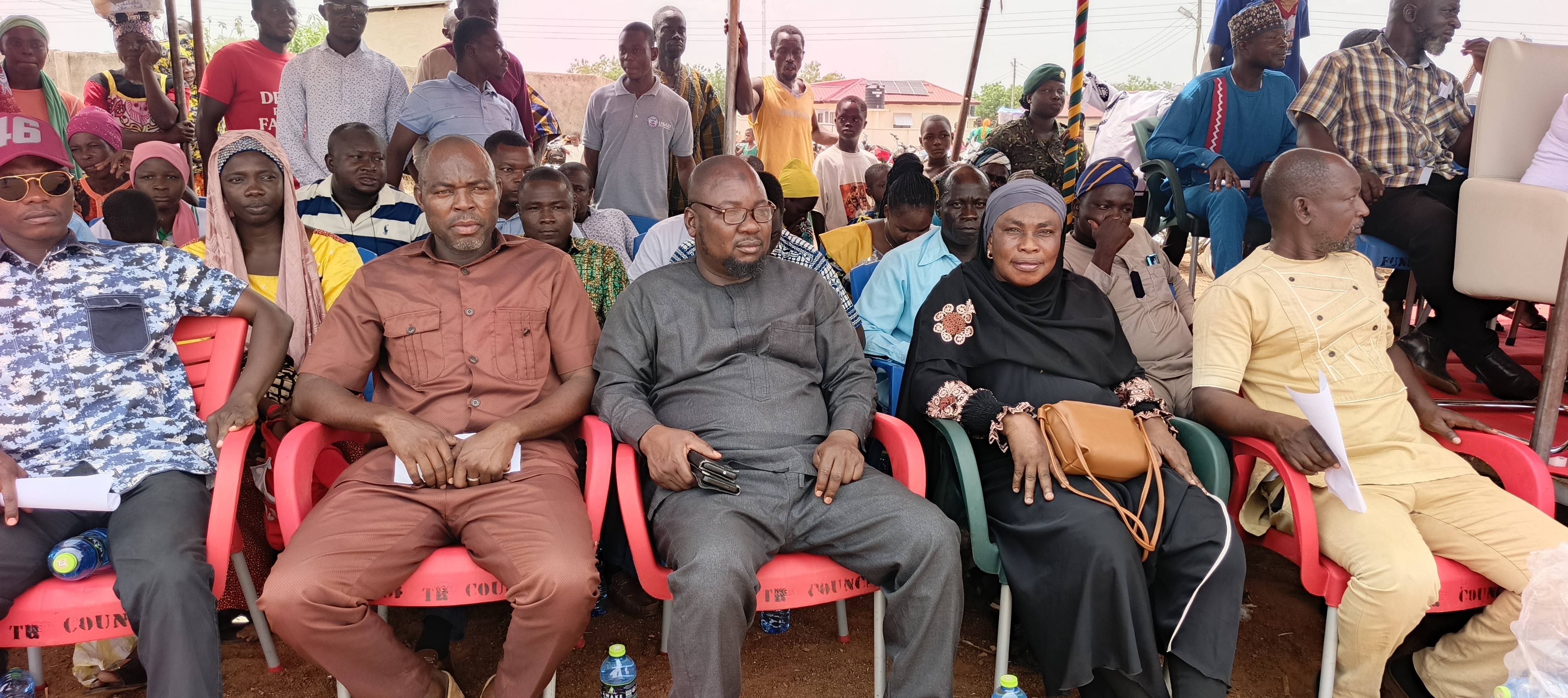 District Coordinating Director and Staff observing the 69th Independent Day Celebration 2026